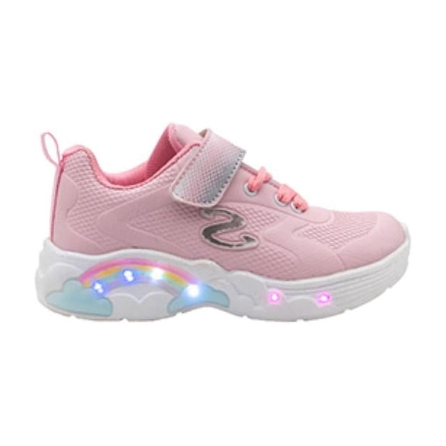 Tenis Niña Wisdom Casual Comodo rosa 19.5