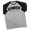 T-Shirt Heather Grey, variant on GYMISH RAGLAN Gymish Lifestyle Workout Gym T-Shirt – Funny Gym Shirt for Men, Men's Fitness Tee, Bodybuilding & Weightlifting Apparel