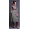 thumbnail image 3 of Bimba Printed Indian Top Long Kurti Dress Straight Tunic DressesÂ&nbsp;ForÂ&nbsp;Women, 3 of 5
