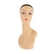 thumbnail image 3 of 2 cabezas de maniquí femenino para exhibición de sombreros, modelos de cabello, postizos, peluquería, viajes Estilo B, 3 of 7