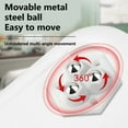 thumbnail image 3 of 4pcs Adhesive Small Casters Wheel with Strong Load Capacity & Easy Installation Multipurpose for Furniture & Appliances, 3 of 9