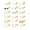 Gold, variant on Steel Color-Tone Cartilage Earring Set, 18-Pair Hypoallergenic Screw-Back Stud Pack with CZ, Opal & Pearl, Multi-Style Piercing Jewelry for Women