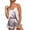 gray, variant on Pretty Comy Women's Sexy Sleeveless Top and Shorts Set Fashionable Comfortable and Casual Solid Color V-neck Homewear Suit