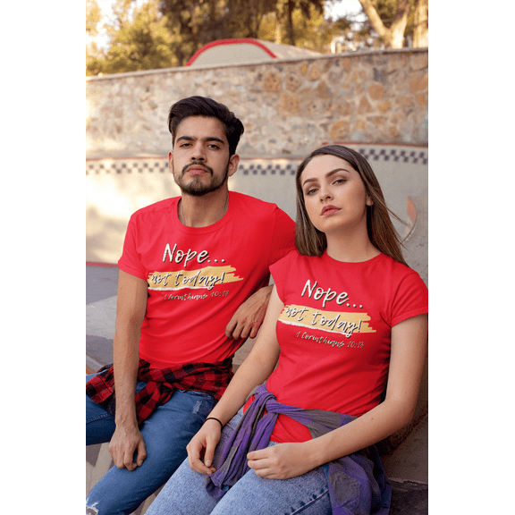 Nope, Not Today! Short-Sleeve Unisex T-Shirt