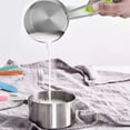 thumbnail image 4 of Juego de tazas y cucharas medidoras de acero inoxidable, medidas para ingredientes líquidos y secos, con conector de anillo, 4 of 5