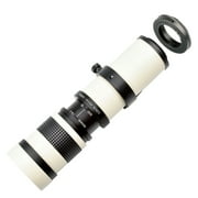 Necvior 420-800mm F/8.3-16 Telephoto Lens for D5100 D5200 D3300 D3400 D3200 D90 D7200 D5600 D3400 6D DSLR Cameras