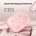 thumbnail image 4 of Allytechgroup Cute Case for Apple Airpods Pro 2nd Generation 202, Shockproof & Dustproof Earpods Case with Keychain, Soft Silicone Protective Cover Compatible with Apple Airpods Pro 2nd Gen,Pink, 4 of 7
