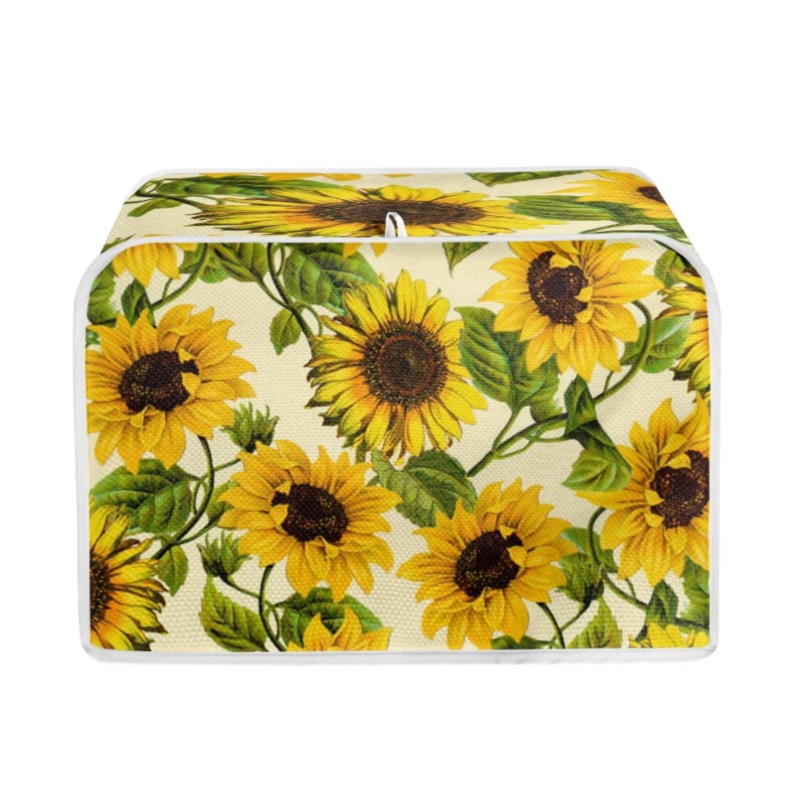 Suhoaziia Wide Slot Toaster Covers 4Slice Indoor Decorative,Anti Dirty