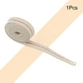 thumbnail image 3 of Oil Lamp Wick 0.6 Inch Flat Wide 3.2 Foot Cotton Lanterns Wick with Red Stitch for Kerosene Burner Lighting, 1 Roll, 3 of 9