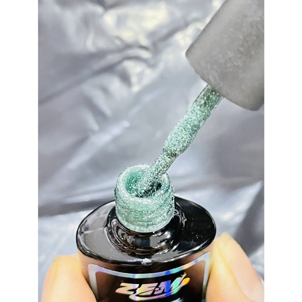 TERMICO Gel esmalte de uñas TERMICO esmalte de uñas Zem 10ml diamante esmalte de uñas reflectante/purpurina/esmalte de uñas de Gel brillante para uñas Deng Xun unisex