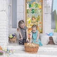 thumbnail image 4 of Easter Bunny Door Banner Spring Holiday Decoration Happy Egg Design Hanging Sign For Indoor Outdoor Party Festive Home, 4 of 6