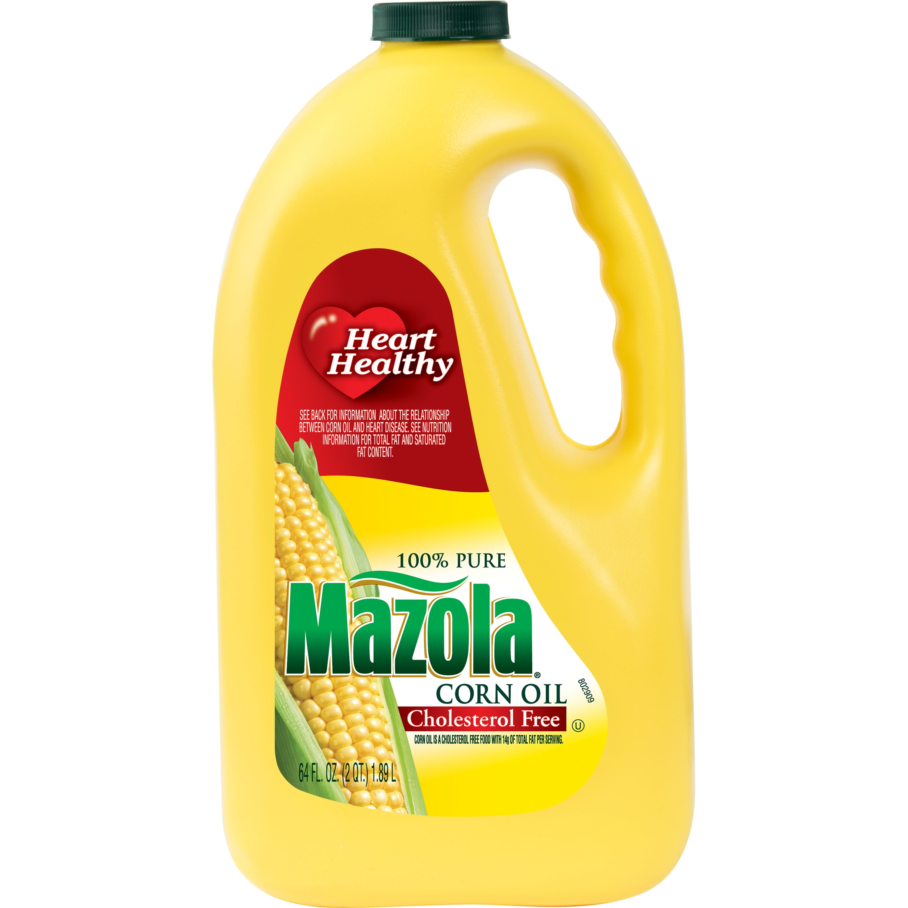 Mazola Cholesterol Free Corn Oil, 64 Fl Oz