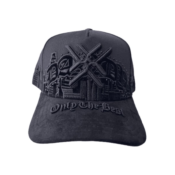 GORRA DANDY HATS X JC HATS CITY OF GOATS BLACK UNITALLA