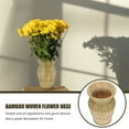 thumbnail image 6 of Kesenlong Woven Flower Vase 1Pc Creative Bamboo Woven Dried Flower Vase Flower Arrangement Vase Decoration, 6 of 6