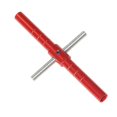 thumbnail image 1 of Llave de tubo hexagonal para coche RC, llave inglesa ligera, llave de cruz de 2,0 mm, tuerca de 2,5 mm, coche RC Rojo, 1 of 9