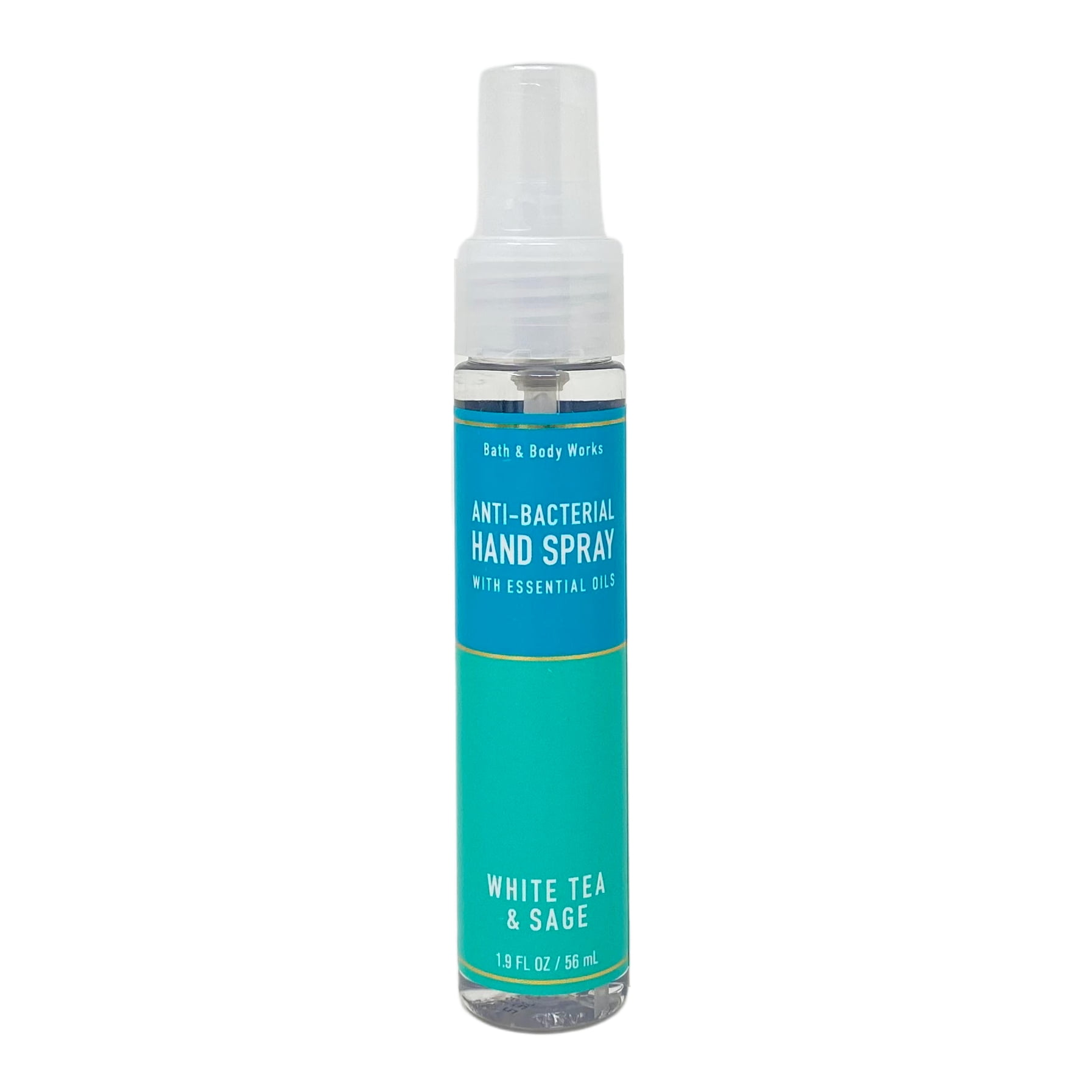 Bath and Body Works White Tea & Sage Hand Spray 1.9 fl oz / 56 mL