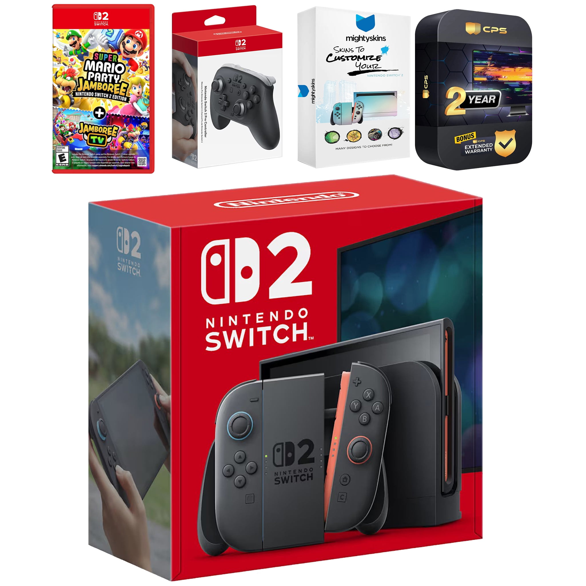 Nintendo Switch 2 Console Bundle with Mario Kart World Game