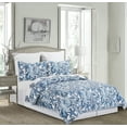 thumbnail image 3 of Blue Coast Shells Queen Reversible Bedspread, 3 of 9
