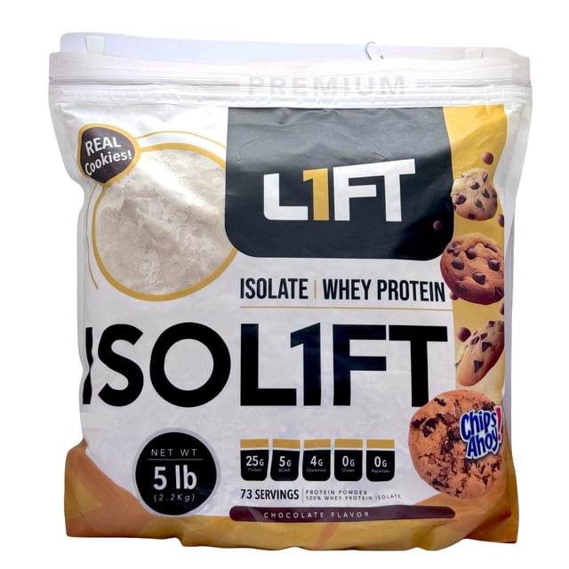 ISOL1FT Premium Whey Protein Isolate Xtreme Galletas 70 serv L1FT blanco