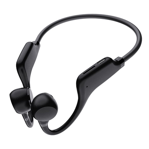 Inalámbrico compatible 5.2 conducción ósea auriculares deportivos soporte tarjeta TF