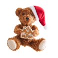 thumbnail image 2 of Plush Christmas Bear Hanging Ornament,Soft Stuffed Holiday Pendant with Hanging Loop,Indoor & Outdoor Decor for Christmas Tree,Front Door,Mall Scene And Seasonal Gift Selection, 2 of 8
