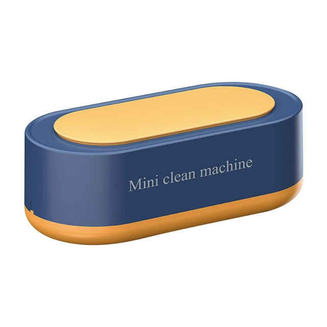 LSLJS Portable Ultrasonicing Cleaning Machine Small High Frequency Vibration Jewelry Glasses Watches Cleaner 360 Degree Cleaning Box, Soap Soap