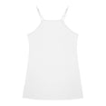 thumbnail image 5 of WQNVRNR Girls Strappy Jumpsuit- V-Neck Casual Tennis Dress Backless Sleeveless Athletic Romper White Size 6, 5 of 9
