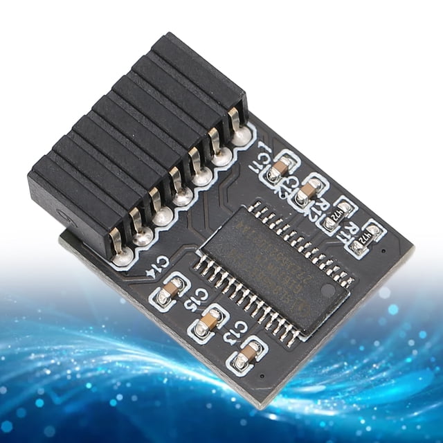 Módulo TPM 2.0 Cifrado Módulo de Seguridad 14Pin LPC Módulo de Seguridad de Cifrado Remoto de la Tarjeta Remota para 14Pin LPC TPM 2.0