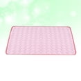 thumbnail image 3 of Nicehomfit Cushion for Cat Silk Pink Cooling Mat for Cat Home Decoration 1Set, 3 of 5
