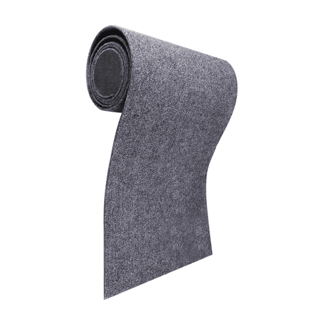 Protector De Pared Para Rascar Con Forma De Gato, 40 X300 Cm Malubero Gris
