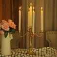 thumbnail image 1 of Candelabro de hierro para mesa de comedor, decoración para hotel, boda, restaurante occidental, candelabro para cena, uno, tres, cinco, 1 of 5