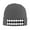 Deep Heather, variant on Harlequin Winter Beanie Hats for Men Women Warm Cozy Knitted Cuffed Skull Cap Blue