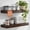 American Walnut - Satin Dark Tone, variant on 20 Inch Floating Shelves, High-End Solid Pine Wood, Set of 2 | Natural Finish, Holds Up To 50 Lbs Per Shelf, Hidden Brackets, Hardware Included, 20 x 6.5 x 1.75 Inch