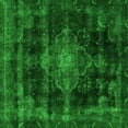 thumbnail image 1 of Ahgly Company Indoor Square Abstract Green Modern Area Rugs, 4' Square, 1 of 4