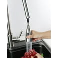 Brushed Kitchen Pull Out Spray Head Replacement Sink Faucet Basin Mixer