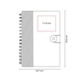 thumbnail image 4 of Libreta ecológica Berna con 70 hojas de raya. Con elástico para cerrar., 4 of 4