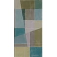 thumbnail image 2 of Goldberger, Jennifer 11x18 Black Ornate Wood Framed with Double Matting Museum Art Print Titled - Linear Illusion I, 2 of 4