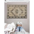 thumbnail image 4 of Great Zero Stiles Ivory & Navy 2' x 3' Accent Rug, 4 of 6