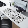thumbnail image 2 of Long Mouse Pads for Desk,Football Words Pattern Desk Mats on Top Of Desks, Desk Mouse Pad Extra Large with 3mm Non-Slip Base and Stitched Edge for Gaming,Office,Work,Home 31.5"x11.8", 2 of 6