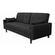thumbnail image 3 of Sofá Cama Reclinable El Bazar Store Cancún Lino Gris Oxford Brazos Separados Respaldo Abatible, 3 of 7