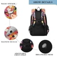thumbnail image 4 of FORMRS Unisex School Backpack 17" Student Travel Bag with Laptop Compartment, Green Colorful Circles, 4 of 7
