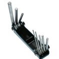 thumbnail image 4 of Dalazy 8pcs Portable Folding Key Hex Wrench Set Spanner Adjustable Pocket Wrench 2, 4 of 8