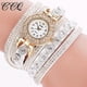 thumbnail image 2 of Pulseras para mujer, regalos para mujer, reloj de pulsera CCQ de cuarzo analógico informal a la moda para mujer con diamantes de imitación, reloj WH, 2 of 2
