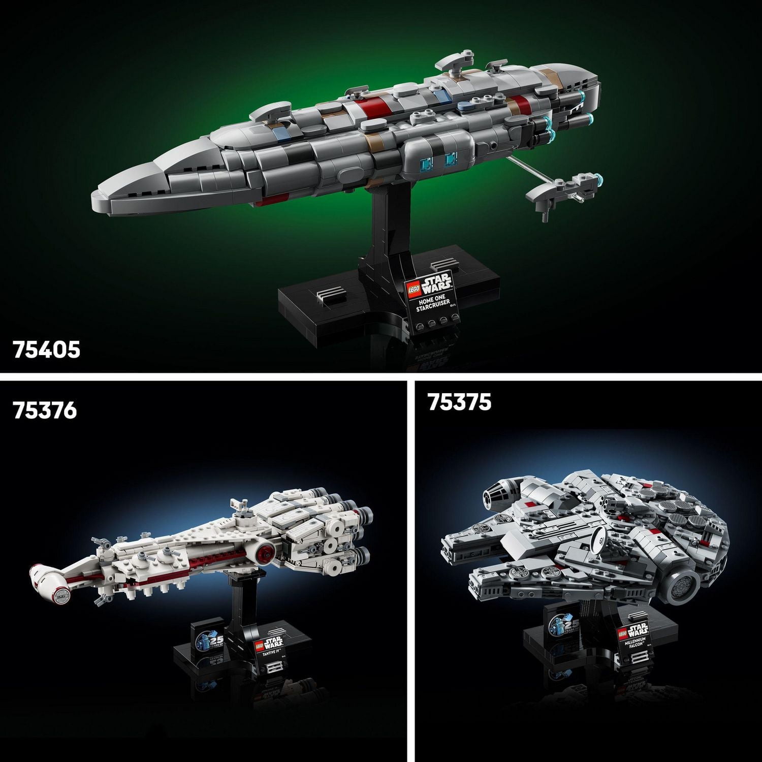 LEGO Star Wars Acclamator-Class Assault Ship Building Set for Adults - Star Wars Collectibles Set With Display Stand - Building Kit With 450 Pieces - 75404