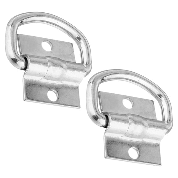 HEANUJJ 2-Pack Heavy Duty Plated Metal Car Hook Organizers with Tie Down Anchors for Trucks