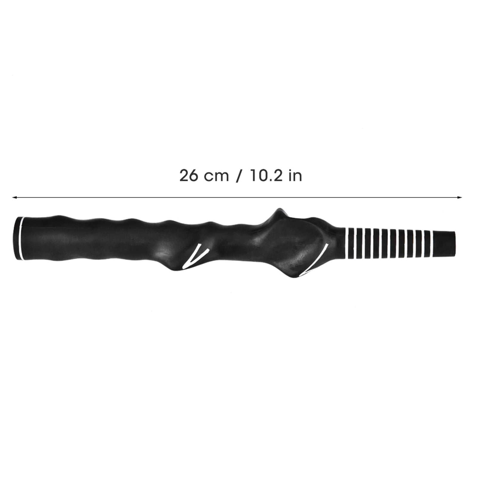 Poignée de Golf en Caoutchouc Durable de Haute Qualité, Poignée de Poteau d'Exercice, Poignée de Swing de Golf, Accessoires de Golf Noir