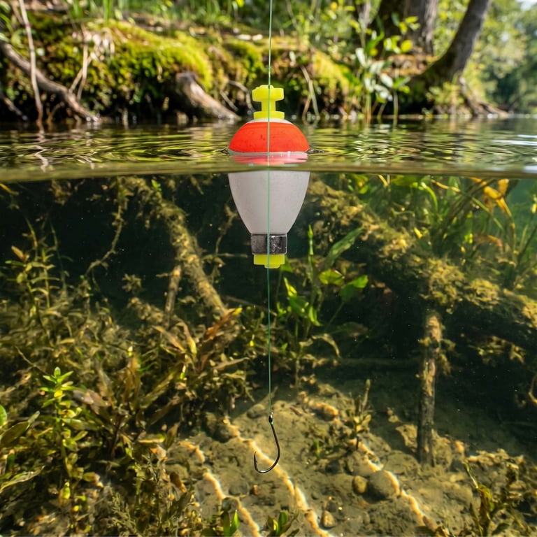 Weighted Pear Snap-On Fishing Bobbers, 24-Pack photo 5