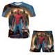 thumbnail image 1 of NOVEDAD DE VERANO 2022, traje para niños, moda Marvel Spider-man, conjuntos para niños y niñas, Top de manga corta y pantalones cortos, 2 uds., ropa informal 3D para niños 9T Gao Jinjia LED, 1 of 2