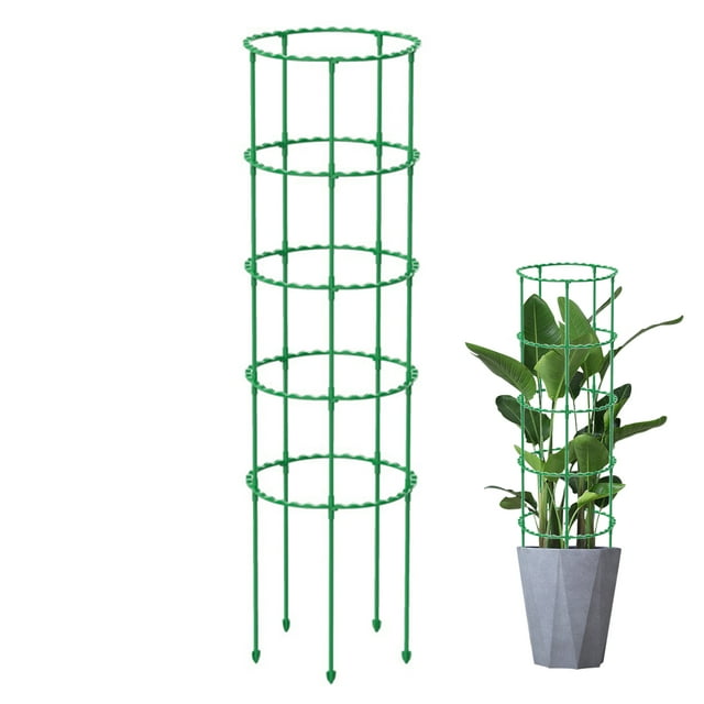 Soporte para flores varilla de soporte garra de cangrejo soporte para orquídeas soporte para flores de jardinería de múltiples capas cinco capas de 25 piezas [diámetro del ANGGREK Otros