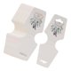 thumbnail image 4 of 100 Uds collar etiqueta colgante Fodable preperforado paquete s etiqueta F Baoblaze Tarjeta plegable para collar, 4 of 7